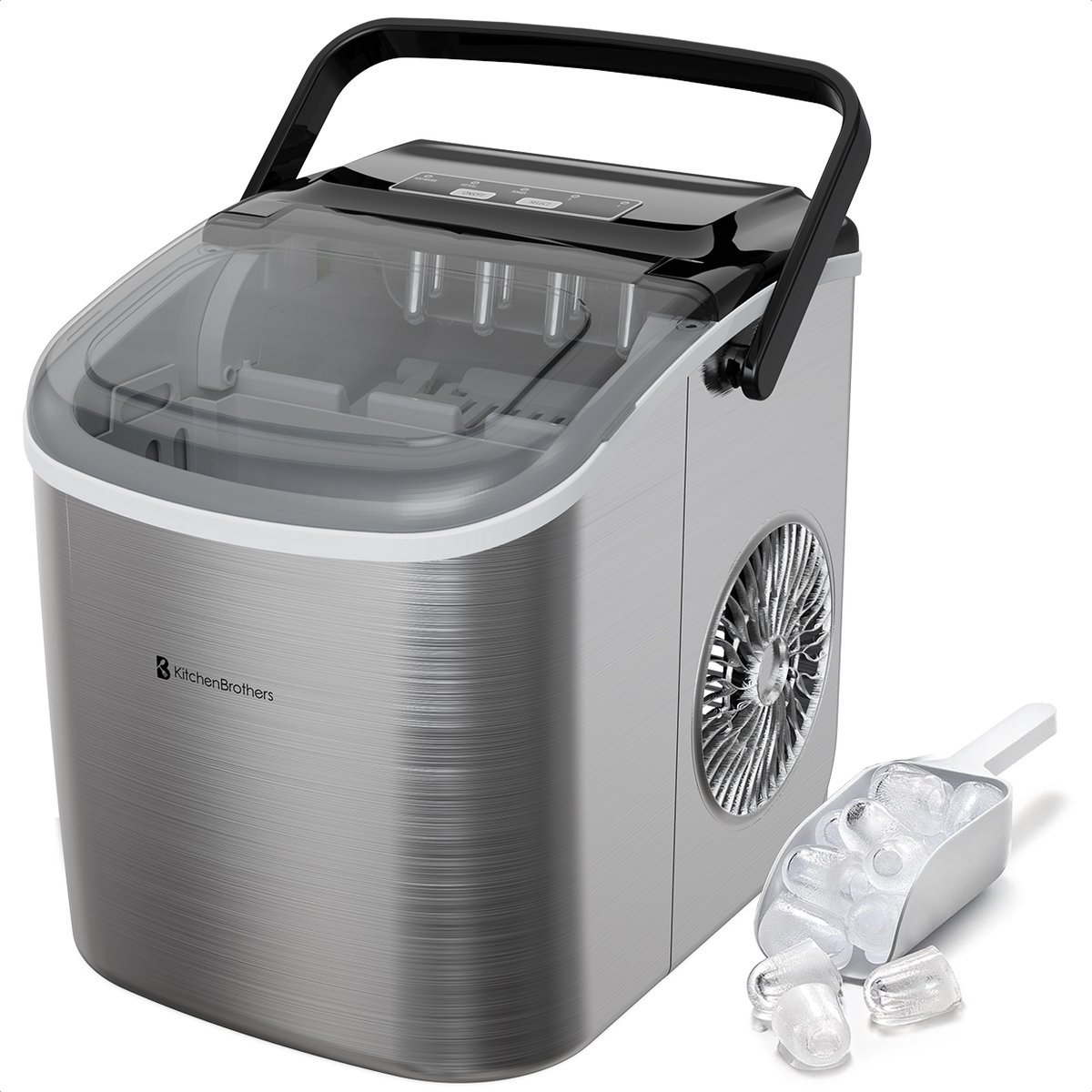 KitchenBrothers Draagbare IJsblokjesmachine