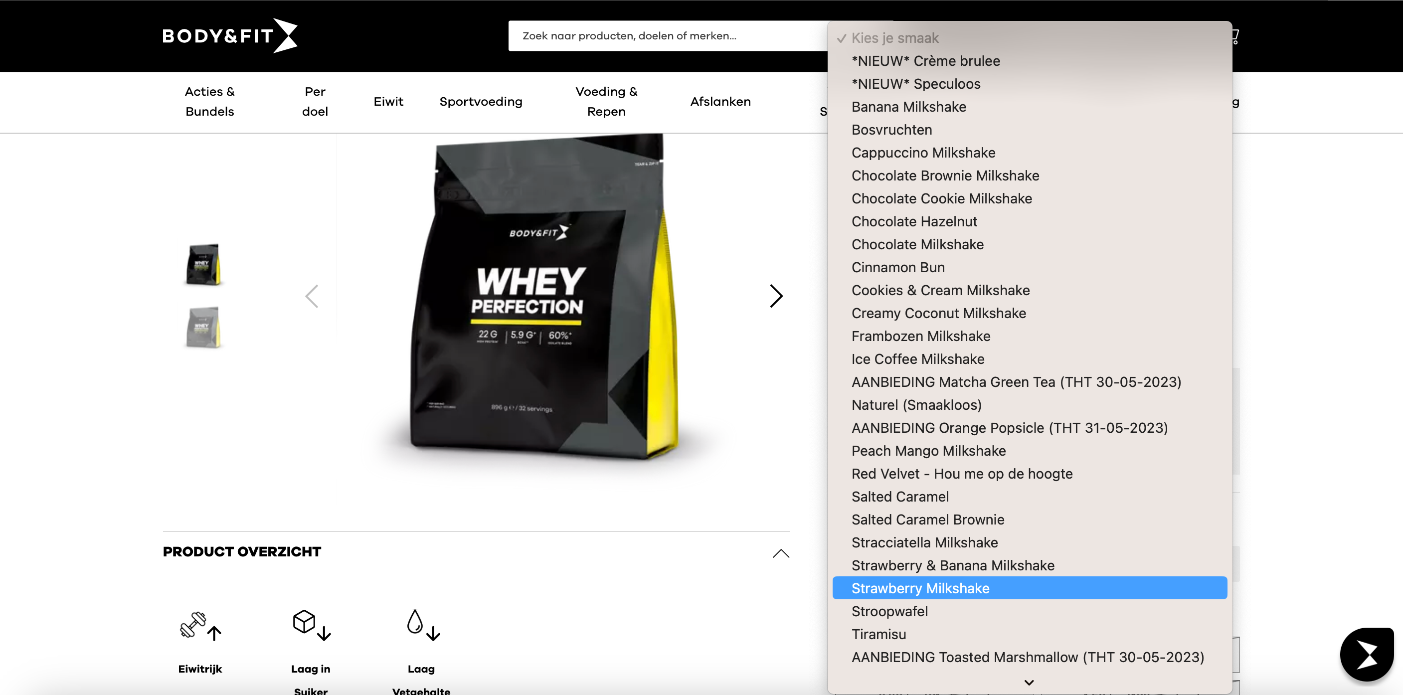 Snmaken whey perfection