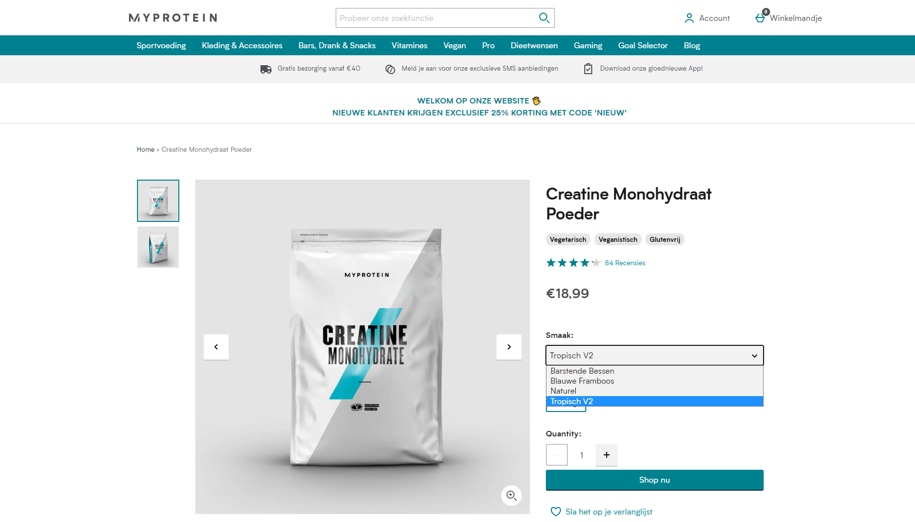 wat is myprotein creatine