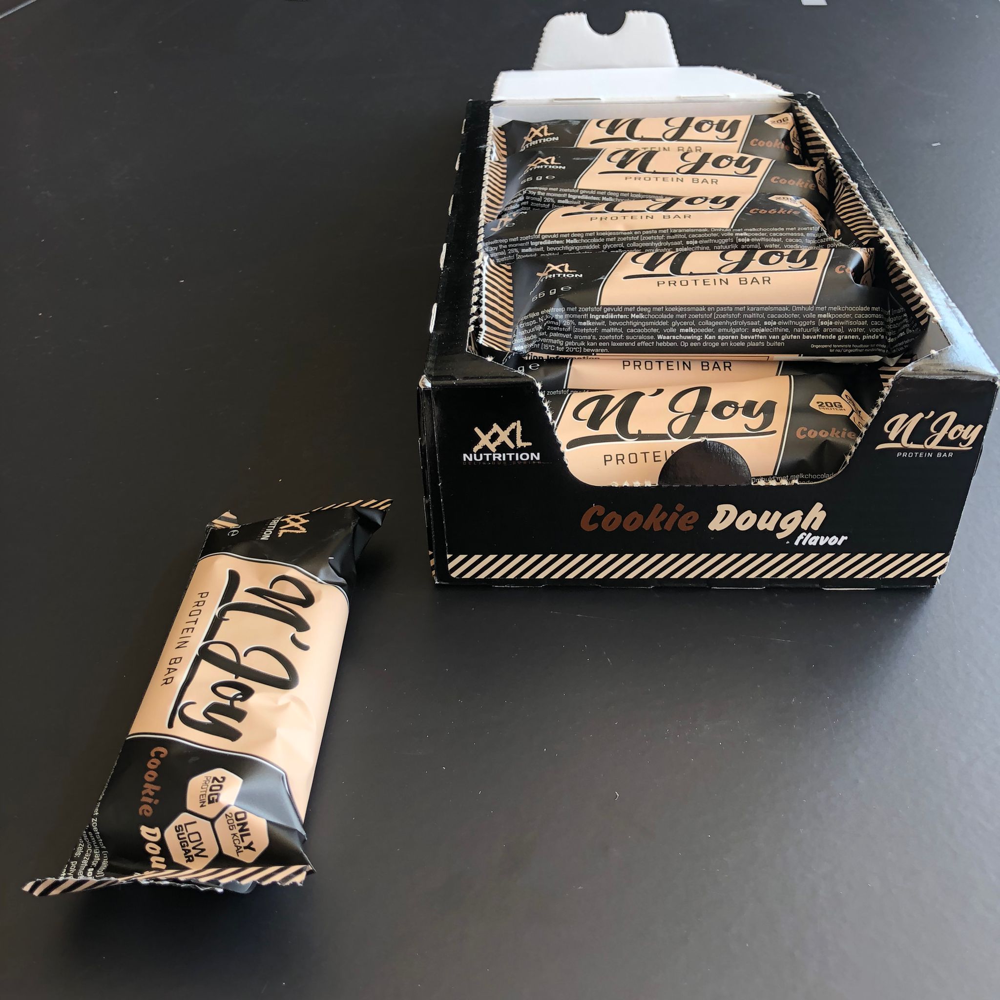 Wat is de XXL Nutrition N'Joy Protein Bar?
