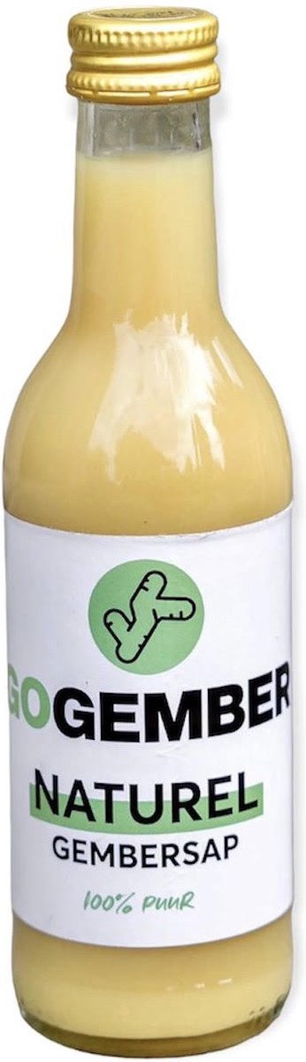 Go Gembersap - PUUR - BIOLOGISCH - Gembershot