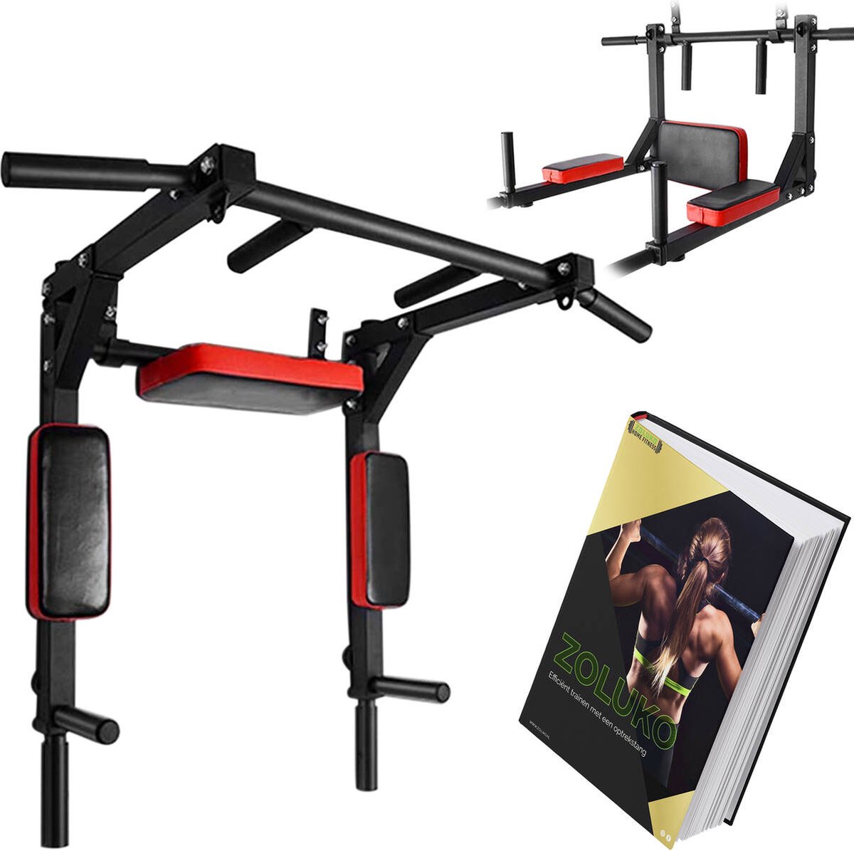 Zoluko Professionele Dip & Pull Up Bar