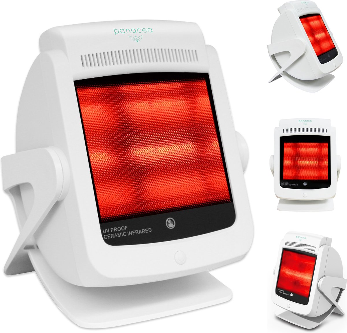 Panacea Infraroodlamp 200w - Infrarood - Lichttherapie - Spieren en Gewrichten - Pijn, Stress, Vermoeidheid & Insomnia
