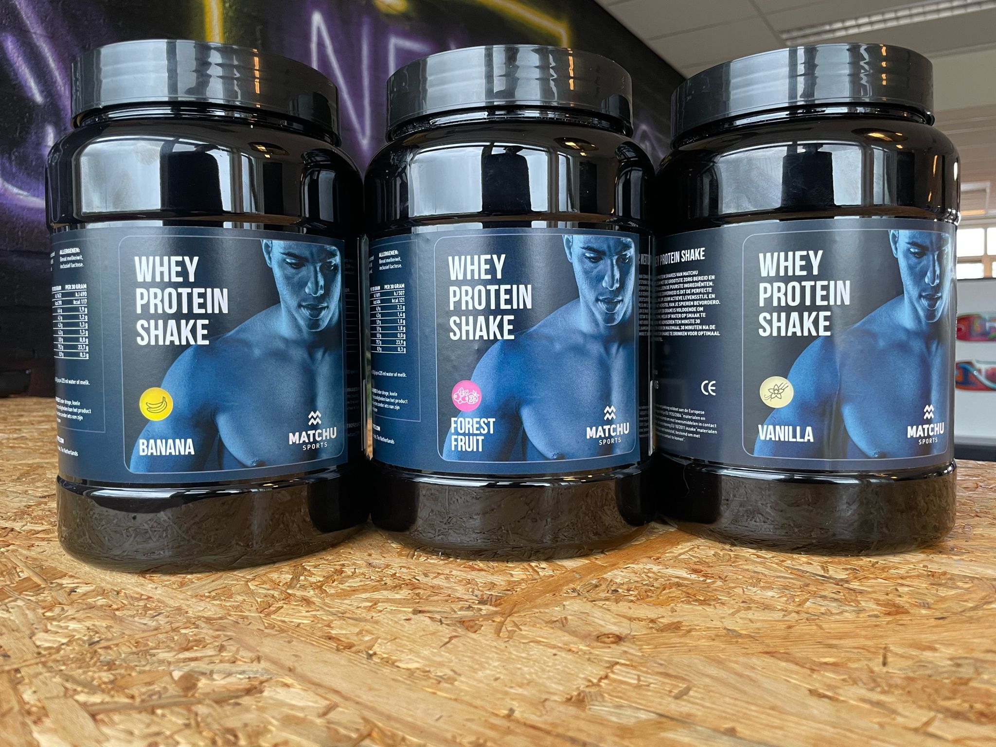 Welke Matchu Sports Eiwitshake smaken zijn er?