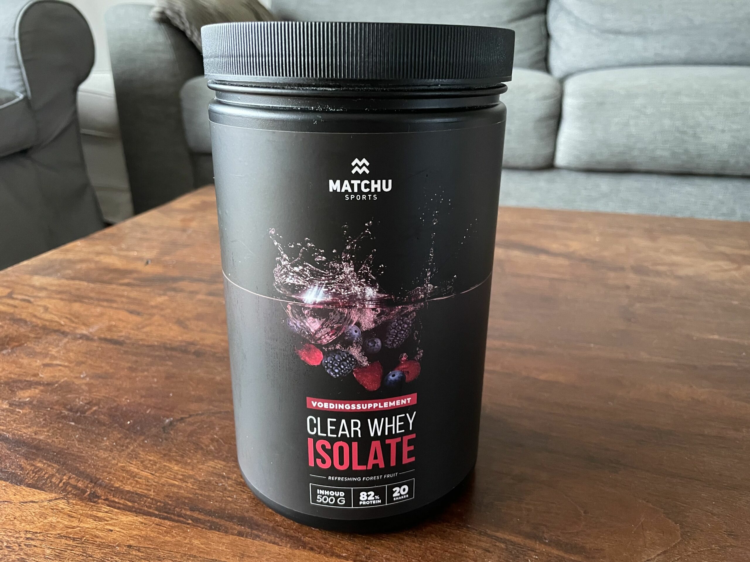 Wat is de Matchu Sports clear whey isolate?

