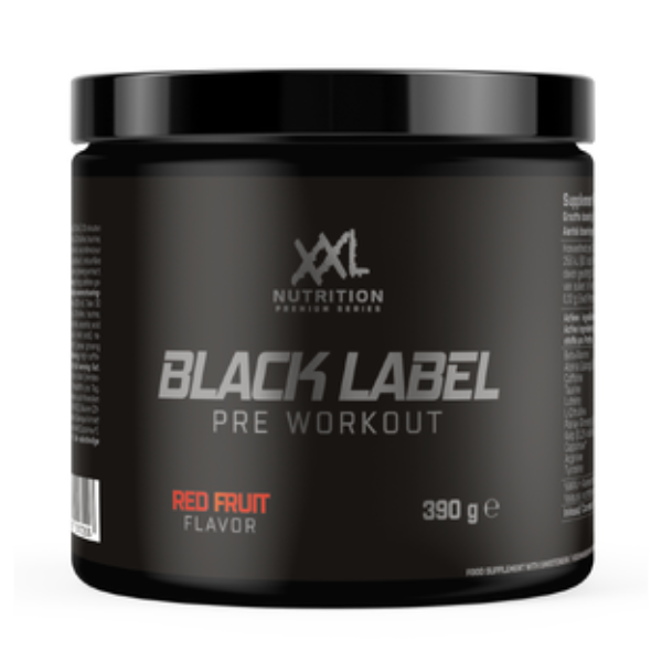 XXL Nutrition Black Label Pre-workout - Red Fruit